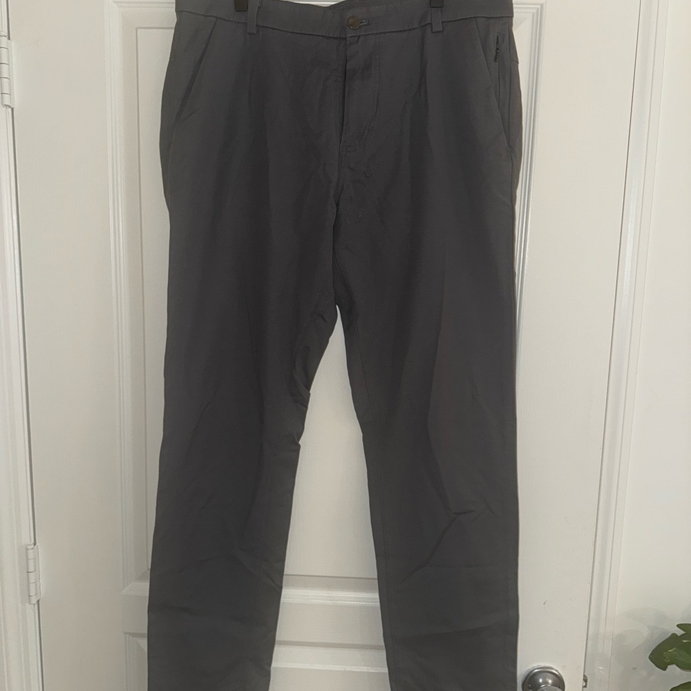 Men's Lululemon Commission Pants Obsidian 36x32